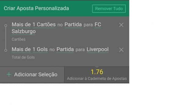 4 apuestas en el mismo boleto
