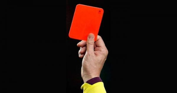 red card