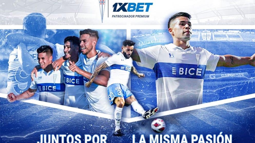 1xBet se convierte en patrocinador premium de Universidad Católica de Chile