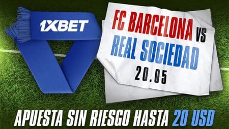 Barcelona vs Real Sociedad – Apuesta sin riesgo 20$