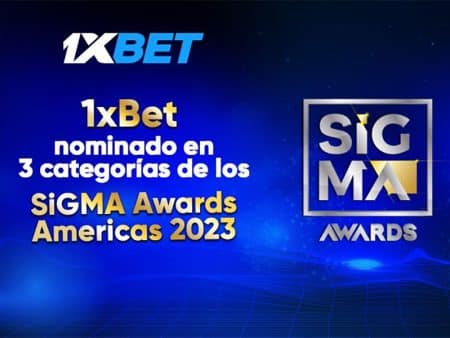 1xBet con 3 nominaciones en Sigma Awards Americas 2023