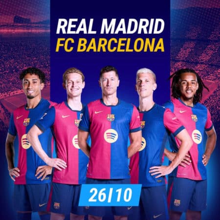 Real Madrid vs Barcelona – 26/10 – Recibe US0 sin riesgo