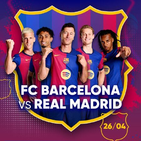 Barcelona vs Real Madrid – 26/04 – Recibe US0 sin riesgo