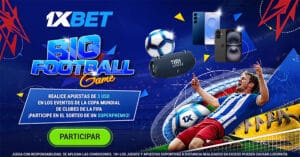 Big Football 1xbet – ¡Gana iPhones, MacBooks y Superpremios en Mundial de Clubes 2025