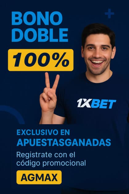 1xbet bono mundo