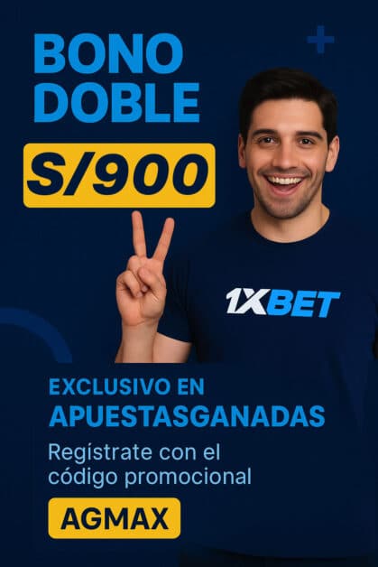 peru 1xbet bono