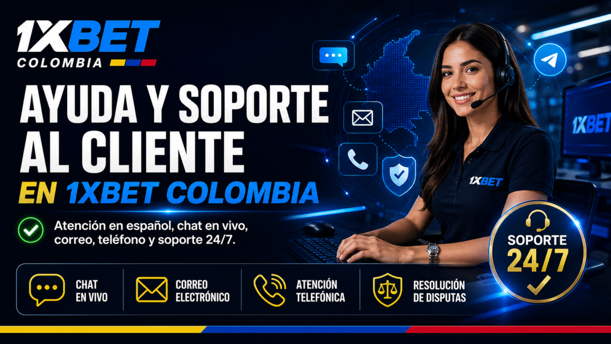 Métodos de Ayuda y Soporte en 1xBet