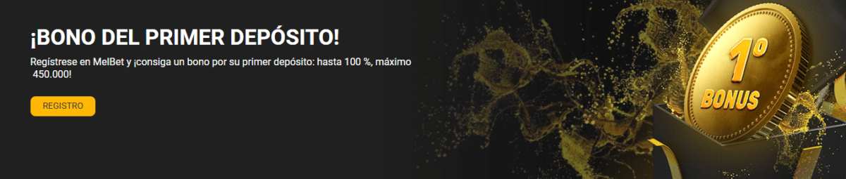 Bono de bienvenida Melbet Colombia