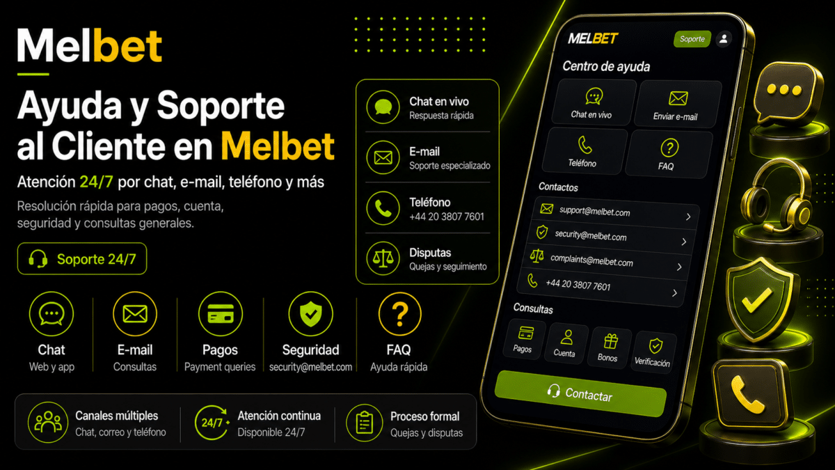 Ayuda y Soporte al Cliente en Melbet