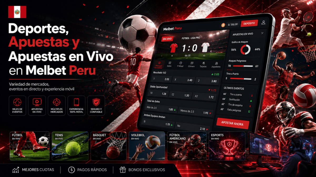 Apuestas en Vivo en Melbet Perú