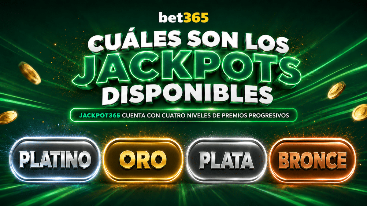 Cuáles son los jackpots disponibles