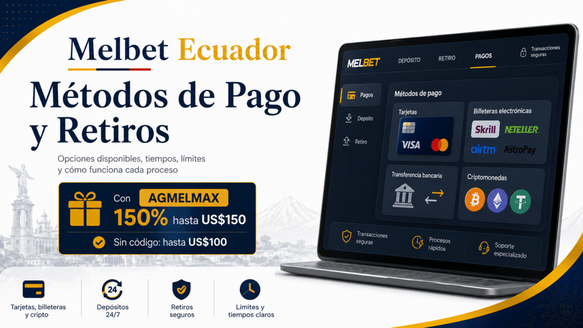 Métodos de Pago y Retiros en Ecuador