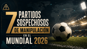 7 partidos sospechosos de manipulación en el Mundial 2026