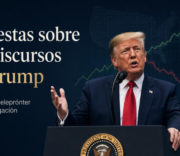 Apuestas sobre los discursos de Trump: el caso del teleprónter que pone bajo foco a los mercados predictivos