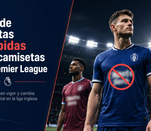 Casas de apuestas prohibidas en las camisetas de la Premier League