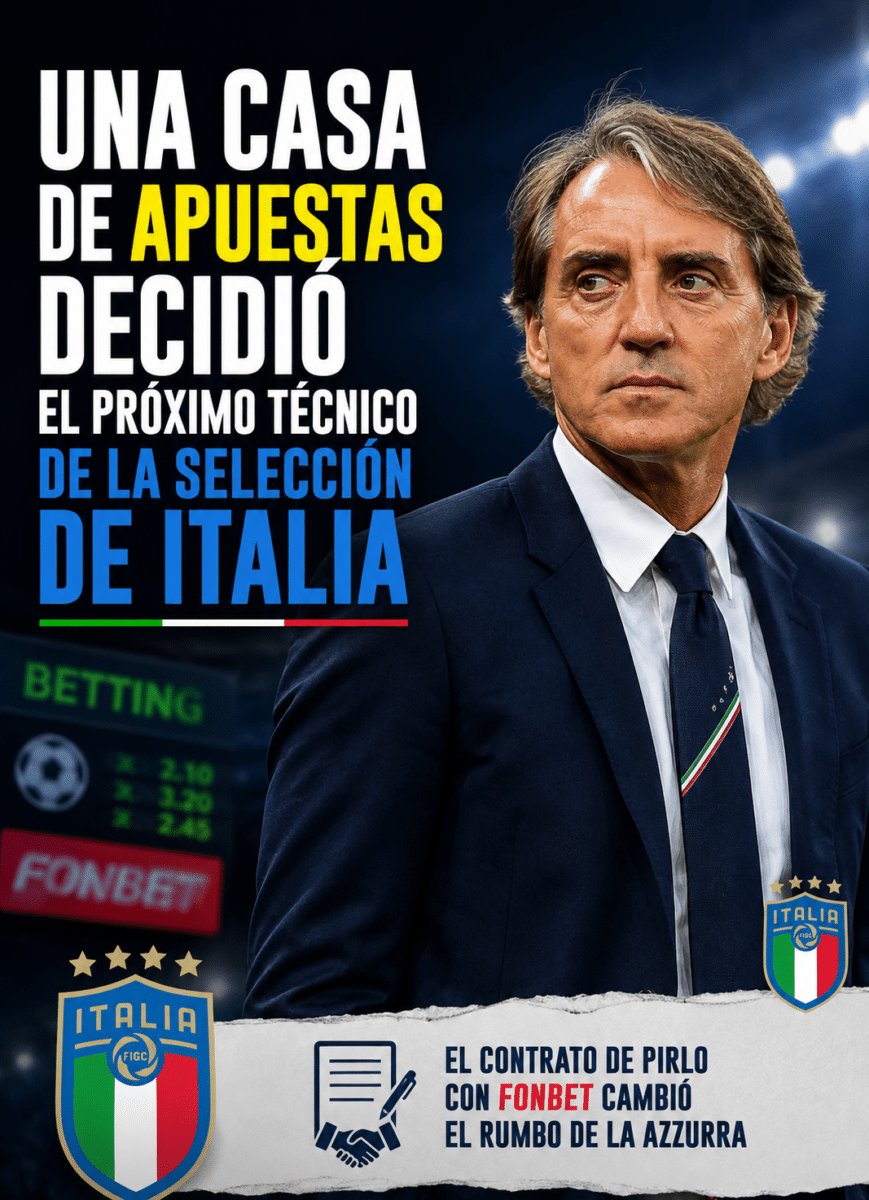 Una casa de apuestas decidió el próximo técnico de la selección de Italia