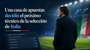 Una casa de apuestas decidió el próximo técnico de la selección de Italia
