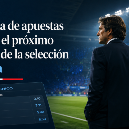 Una casa de apuestas decidió el próximo técnico de la selección de Italia