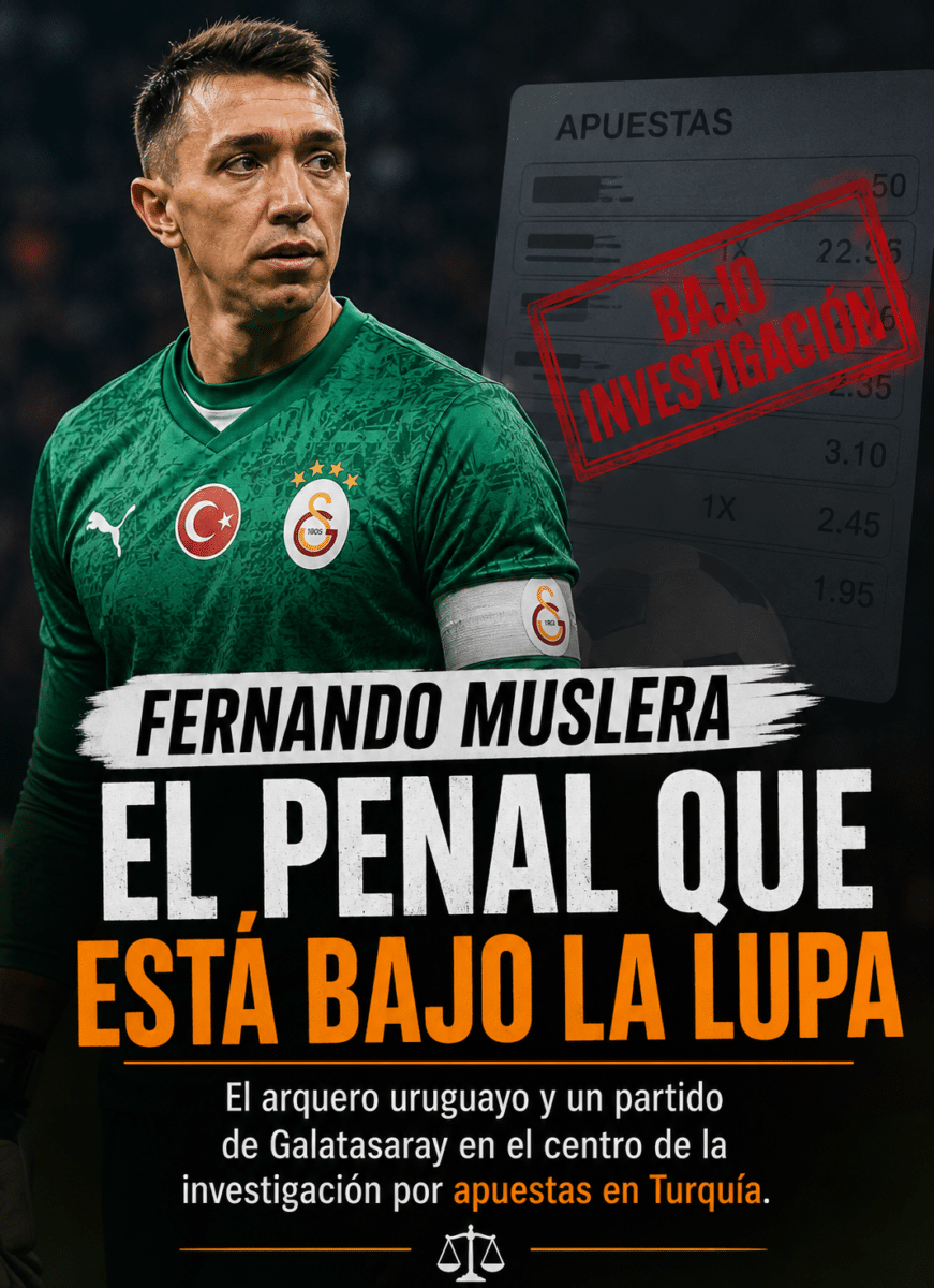 Fernando Muslera y el escándalo de apuestas en Turquía