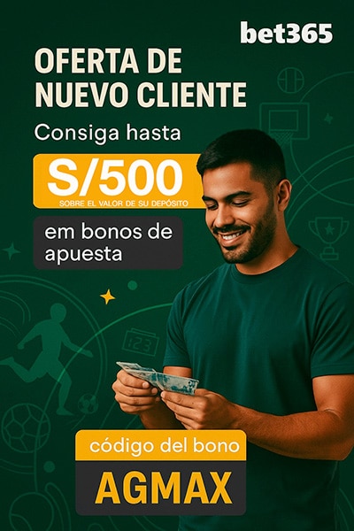 Bet365 Peru bono