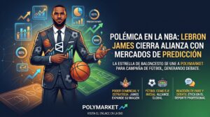 Polémica en la NBA: LeBron James cierra alianza con casa de apuestas