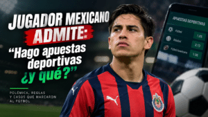 Jugador mexicano admite: hago apuestas deportivas, ¿y qué?