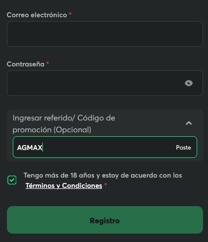 Codigo promocional AGMAX BC Game Perú