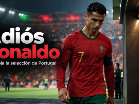 Adiós Ronaldo! CR7 deja la selección de Portugal