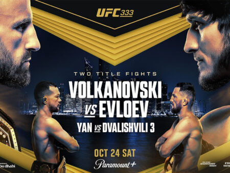 Alexander Volkanovski vs Movsar Evloev Pronóstico – UFC 333 – 24-10-2026