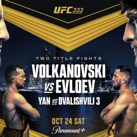 Alexander Volkanovski vs Movsar Evloev Pronóstico – UFC 333 – 24-10-2026